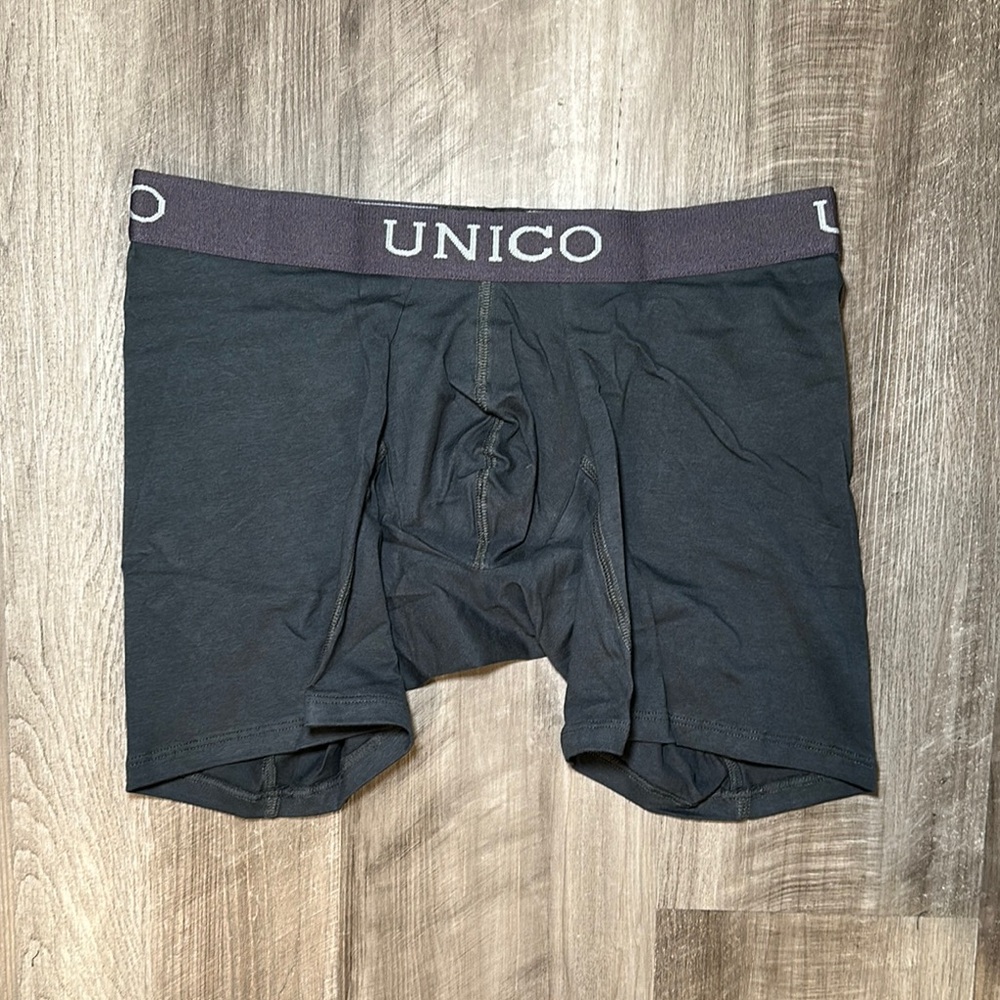 Unico Boxer Copa Medio Asfalto Algodon Boxer Brief - Medium